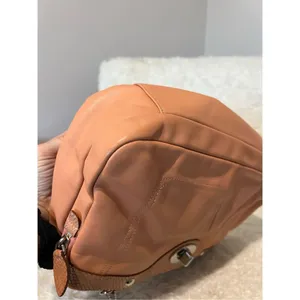 Coach leather purse bag pinkish/orange salmon color thumbnail 9