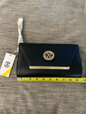 CLX by Christian Lacroix clutch with detachable crossbody chain thumbnail 3