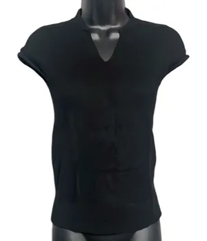Anthropologie Etttwa Black Merino Wool Top thumbnail 1