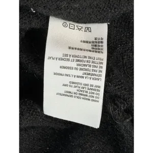by Anthropologie Black Open Front Cardigan Sweater Knit‎ Cozy Small S thumbnail 8