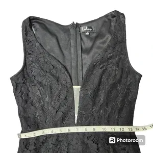 Lulus Everly Black‎ Lace Maxi Dress thumbnail 4