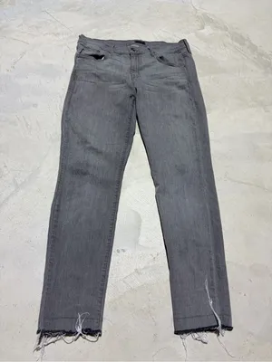 Mother looker ankle fray on the moon Gray Jeans 32 thumbnail 1