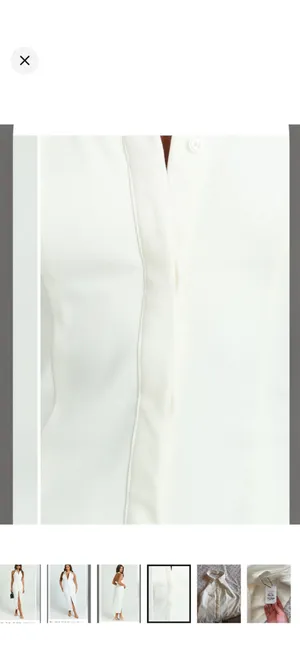 new Showpo White Collared White Dress thumbnail 3