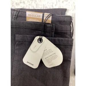 Prana Kayla High Rise Jean Denim Solid‎ Dark Gray Womens Size 2 26 Regular…. thumbnail 6