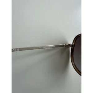 Quay All In Mini Aviator Sunglasses Gold Tortoise Brown Fade Beach Resort thumbnail 4