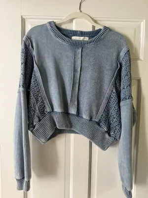 Altar'd State open knit sweater thumbnail 1