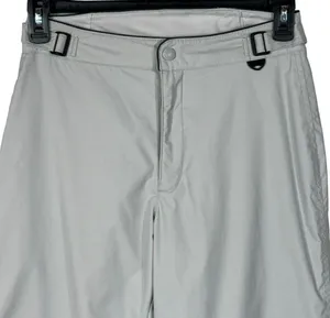 Columbia Women’s Small Vertex Ski Pants Snowboard Gaiters Zip-Fly Pockets Gray thumbnail 2