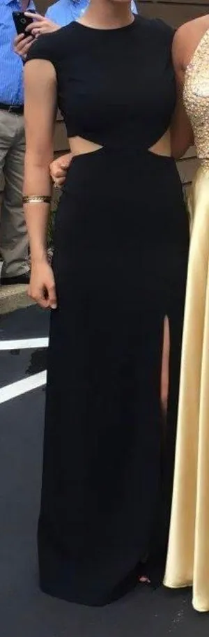 Black Prom Dress Size XS thumbnail 1