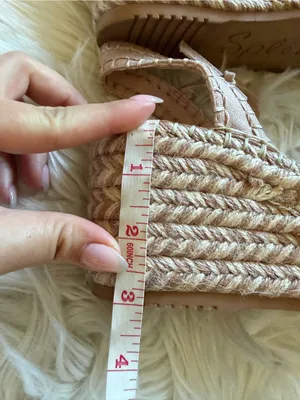 Splendid woven wedge sandals thumbnail 11