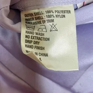 Vintage Amy Lee Hilton Bridal Formal Dress Lavender thumbnail 10