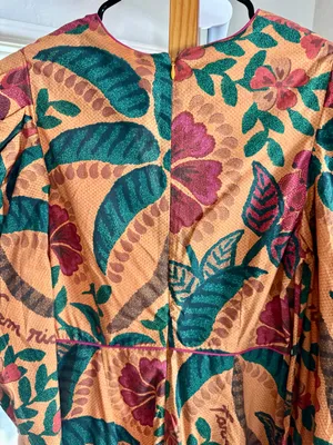 Farm Rio Floral-Print Cotton-Poplin Midi Dress thumbnail 8