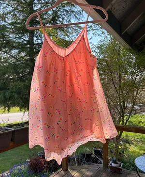 Lush Clothing Pink Floral Summer Dress thumbnail 1