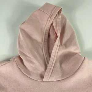 The North Face Hoodie Womens Medium Pink Graphic Sweatshirt‎ Curved Hem Cotton thumbnail 3