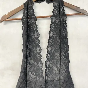 Adore Me Womens Lace Bodysuit Large Coquette Boudoir Romantic Goth Femme Fatale thumbnail 3