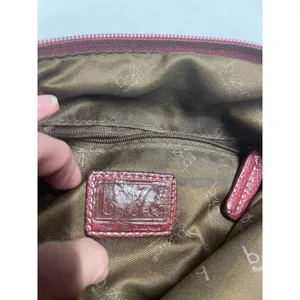 B.O.C. Born Concept Red Pebbled "Super organizer" Crossbody bag thumbnail 8