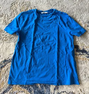 Blue Short Sleeve ZARA Top thumbnail 1