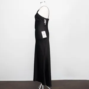 Betsy & Adam‎ - Pavé-Bead Satin Halter Gown thumbnail 6