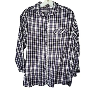 Sleep Sense Flannel Pajamas‎ Purple thumbnail 3