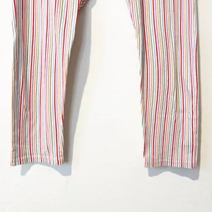 Roller Rabbit Party Stripe Pants Medium Pima Cotton DopamineDressing Cozy Preppy thumbnail 3
