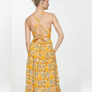 Mango Printed Bow Dress thumbnail 3
