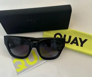 Quay Australia BY THE WAY SUNGLASSES - BLACK new thumbnail 2