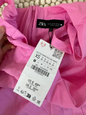 ZARA Pink  Dress thumbnail 3