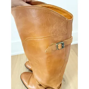 Frye Phillip Flat Riding Boot Brown Leather US 8 thumbnail 7