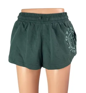 Gymshark Legacy Graphic Women's Green Yoga Workout Athletic Activewear Shorts XS thumbnail 1
