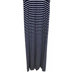 Maeve Blue &‎ White Striped Maxi Dress Women's Size Large thumbnail 6