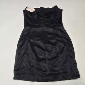 Superdown Zoe Strapless Mini Dress in Black thumbnail 11