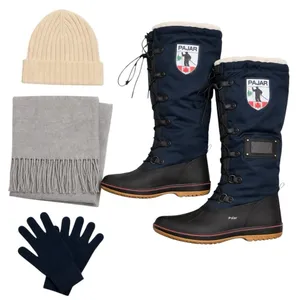 Pajar Canada Waterproof Fleece Lined Tall Winter Boots Navy Women’s 6–6.5 EUC thumbnail 3