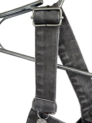 EUC Madewell Denim Cross Back Overalls Black Size XS Retail $148.00 thumbnail 5