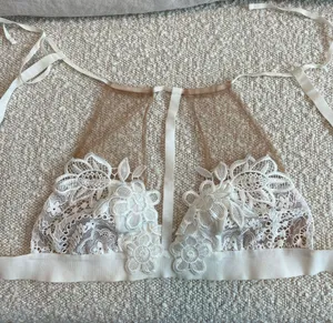 Lace Bralette Crop Top thumbnail 3