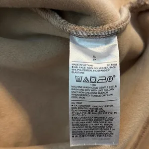 Banana Republic Factory Women’s Size S Bonded Sherpa Shacket Tan Camel thumbnail 5