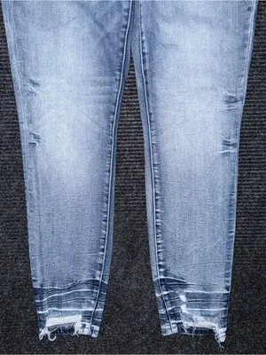 Buckle BKE Gabby Curvy High Rise Ankle Tall Stretch Jean Sz 27 Distressed BGK205 thumbnail 5