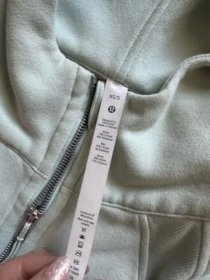 Lululemon Scuba Oversized Half-Zip Hoodie XS/S Mint Moment thumbnail 3