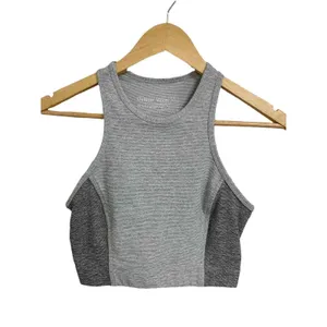 Outdoor Voices Athena Crop Top Gray Heathered Size XS Grey‎ Summer athletic thumbnail 2
