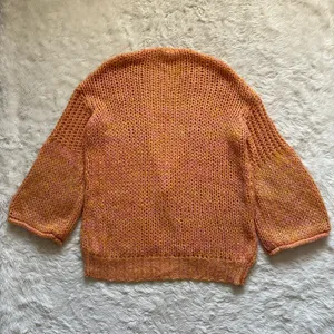 Free People Cardigan Home Town Cardi Sweater Bell Sleeves Sugar Candy Combo XS thumbnail 5