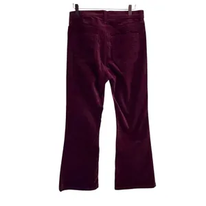 GAP 70s Flare Corduroy Jeans Pants Size 29S High Rise Dark Academia Fall NWT thumbnail 2