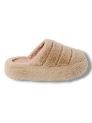 Free People It's A Vibe Platform Slippers in Polar Bear NIB NWT Size 11 Chunky thumbnail 5