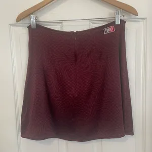 Purple Satin Mini Skirt Tommy Jeans Tommy Hilfiger Maroon Dark Academia thumbnail 4