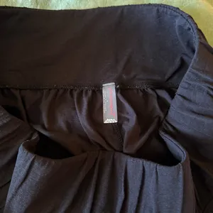 Black Free People Ruffle Hem shorts thumbnail 4