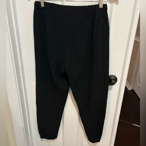 Aritzia Babaton Black Pocket Dress Pant Trousers w Jogger bottom M thumbnail 5