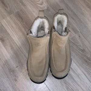 Kamik Women’s 10 Winter Boots Light Beige Suede Fleece Lined thumbnail 7