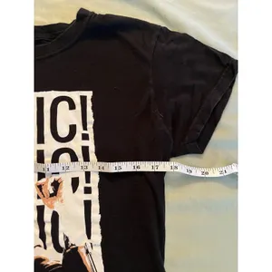 Tultex Panic At The Disco Brendon Urie T-Shirt Women's L Short Sleeve Graphic Black thumbnail 2
