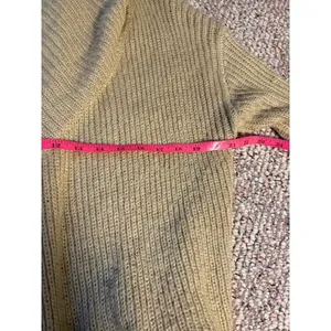 Judy Blue Chunky Knit‎ Open Front Cardigan Sweater Beige Wool Blend Medium/Large thumbnail 5