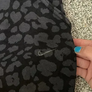 Nike Black Jogger Sweatpants with Tonal Print thumbnail 2