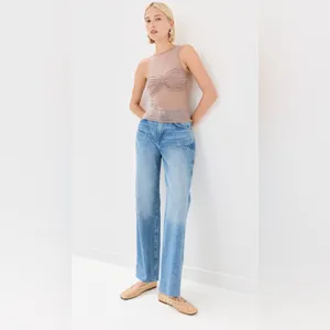 Reformation Rose Knit Top XL thumbnail 7