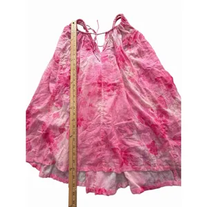 Free People Intimately Dress Medium Sweet & Sour Mini Slip Floral Pink #HHH7-1 thumbnail 9