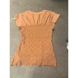 Maeve Anthropologie brown top thumbnail 4